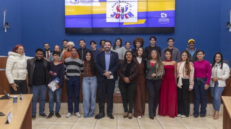 Parlamento Jovem 2026 realiza segunda sessão com apresentação de três projetos de lei
