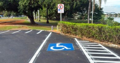 Prefeitura conclui pavimentação de estacionamento da Lagoa Maior e entrega novas estruturas de acessibilidade
